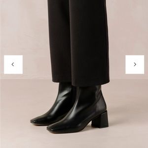 Alohas Water Color Black - Vegan Leather - Size 37